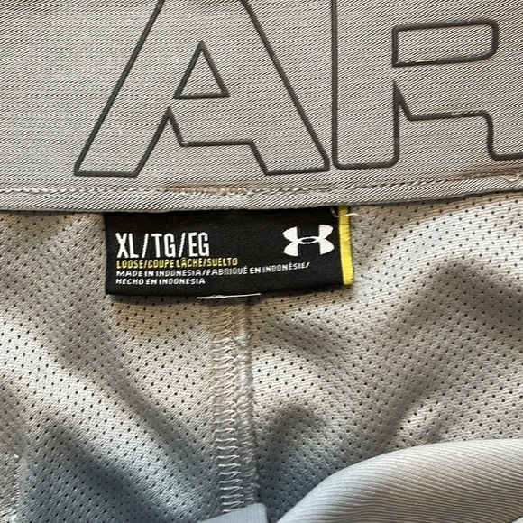 UNDER ARMOUR GREY BASEBALL PANTS (SIZE XL) - Picture 5 of 8